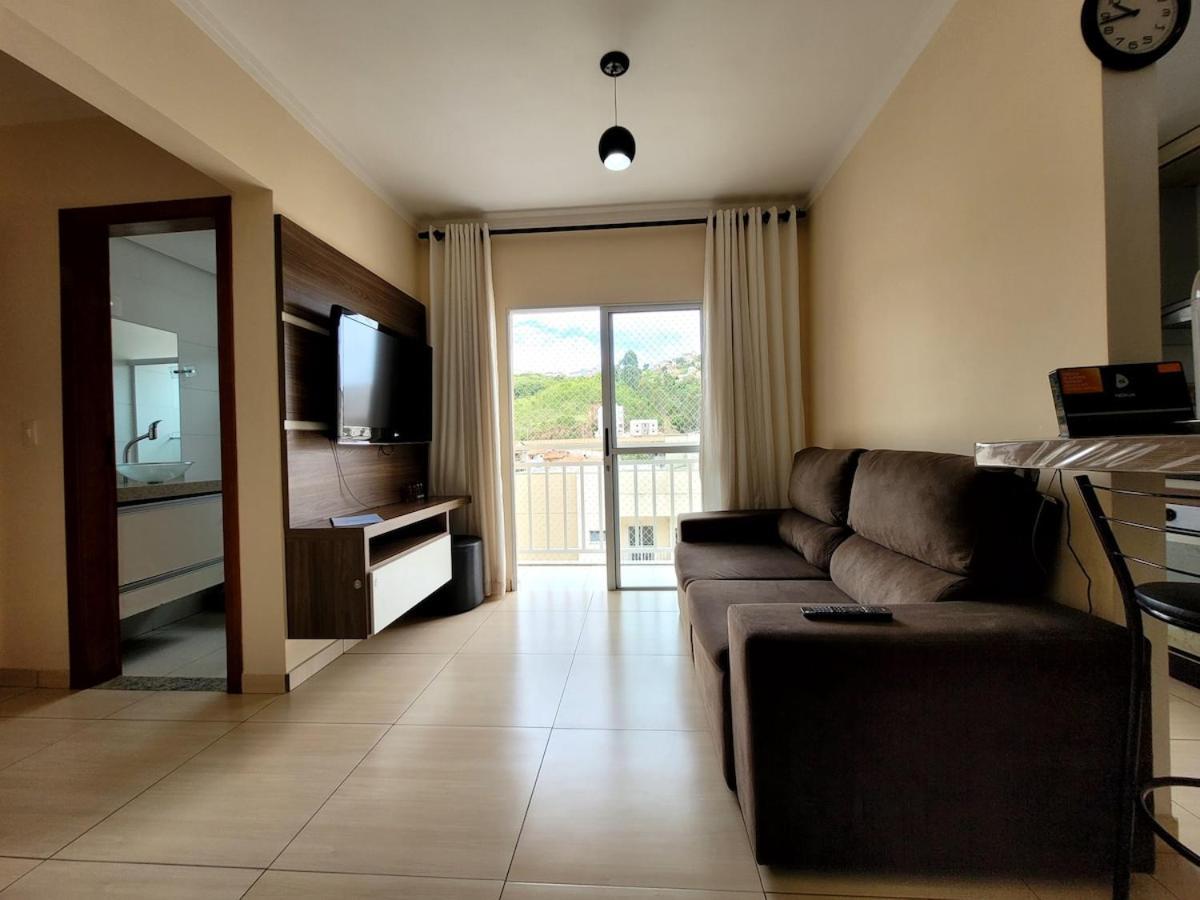 Grande Apt No Centro C/ Cozinha Completa Varanda Poços de Caldas Εξωτερικό φωτογραφία